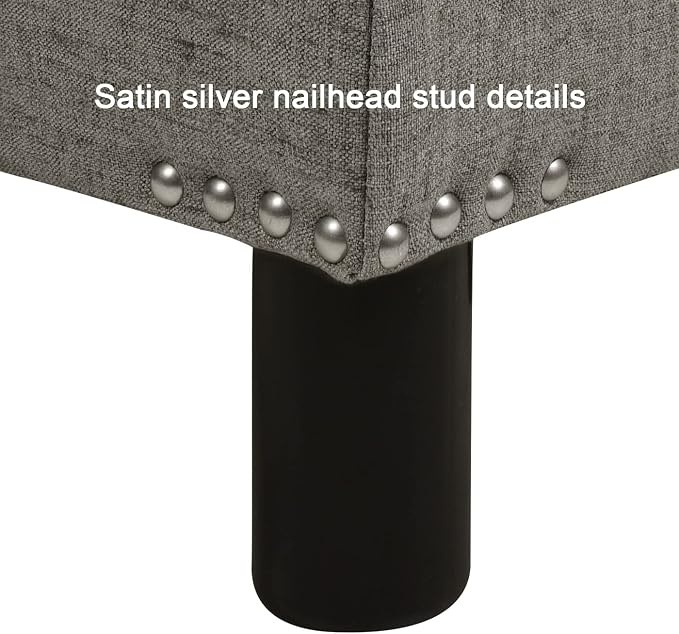 Heathered Grey Linen