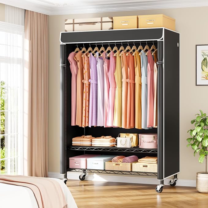 Black Rack with Black Cover