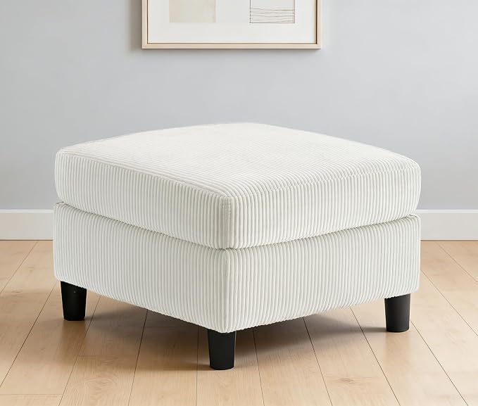 Beige Ottoman