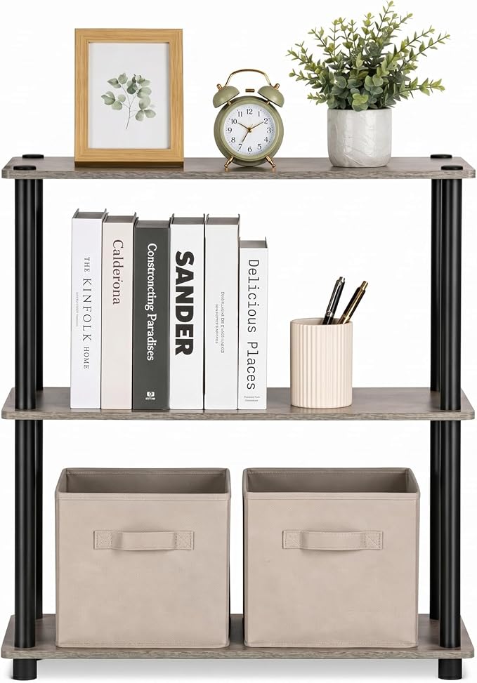 Grey Oak/Black