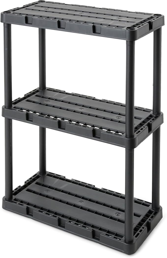 3 Shelf - Black