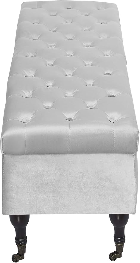 Pearl Grey Velvet