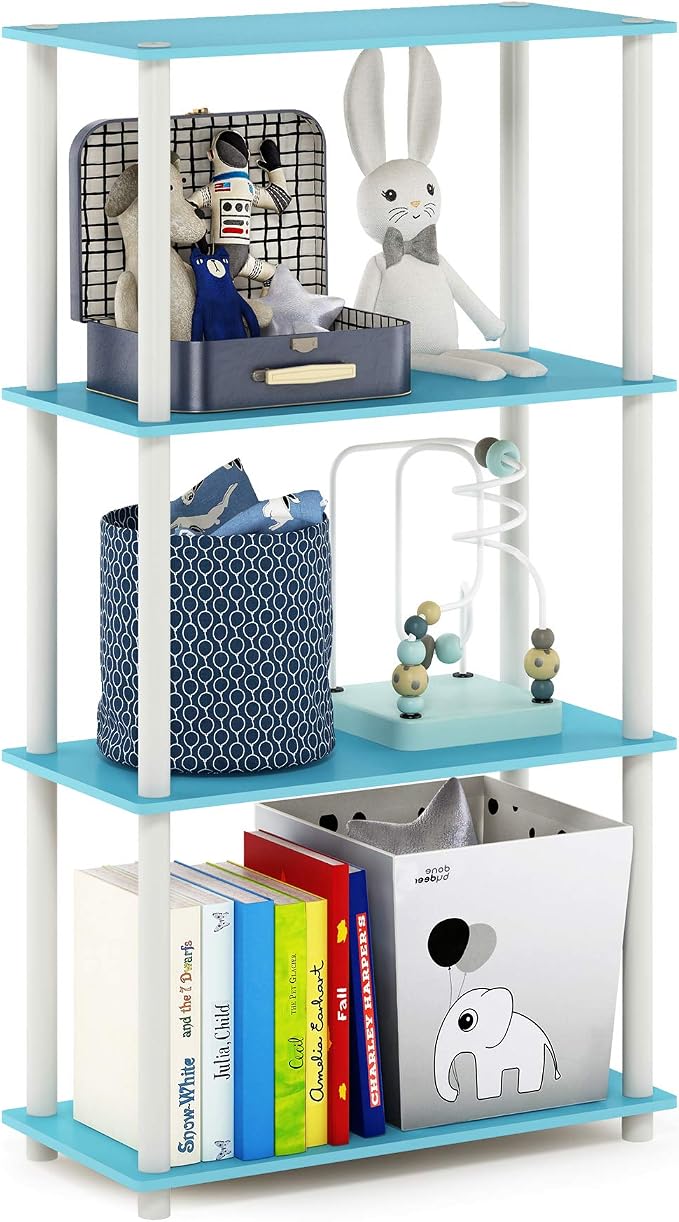 Soft Blue/White