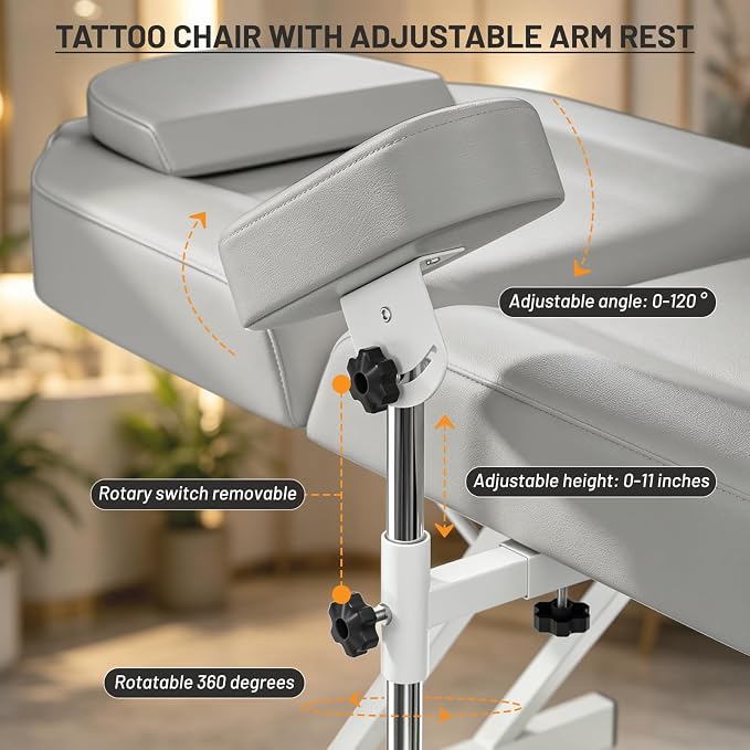 Gray Tattoo Chair 67