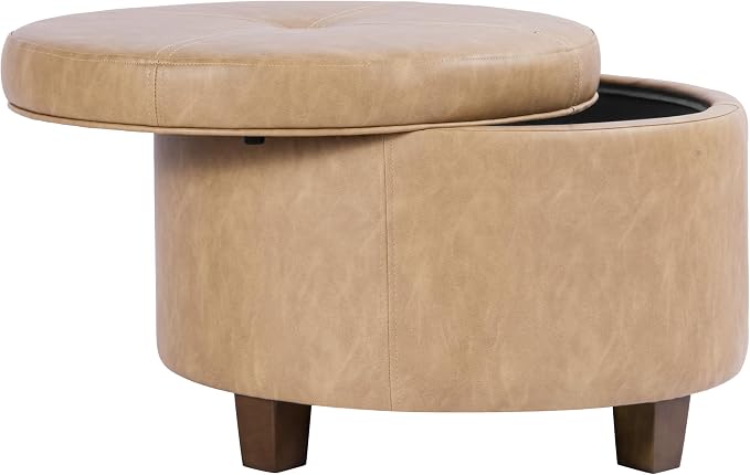 Sand Faux Leather