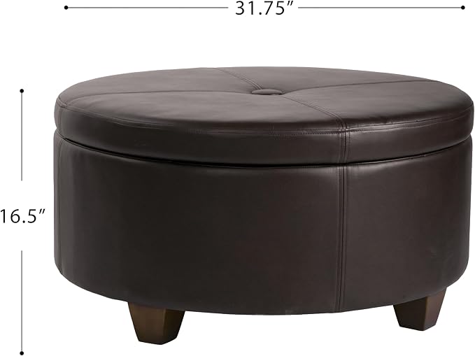 Vintage Brown Faux Leather