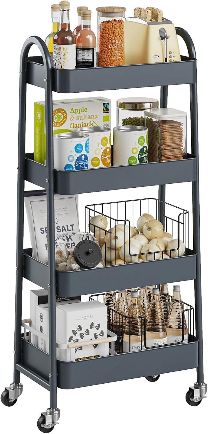 4-tier Deep Gray