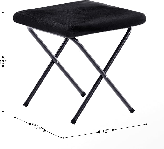 Black Fabric/Black Frame