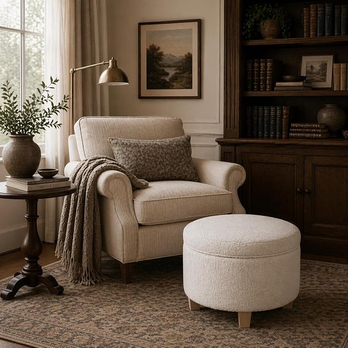 Cream Boucle