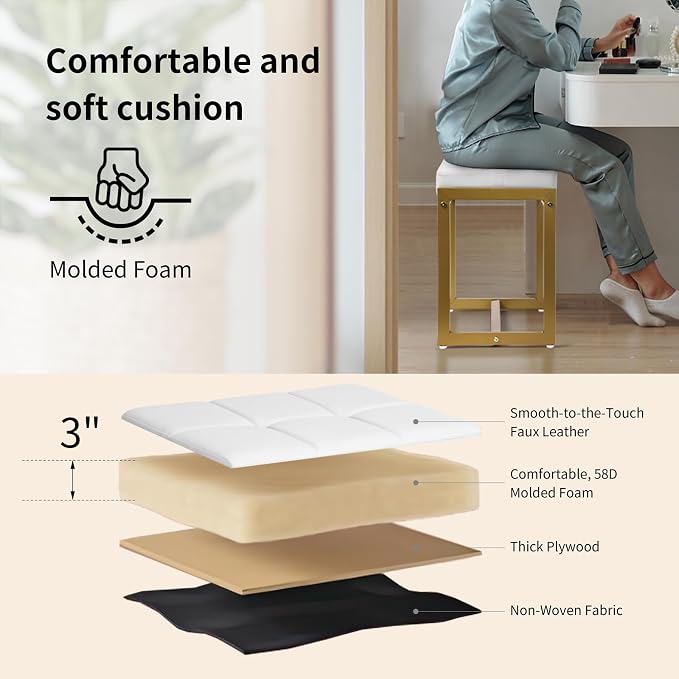 White & Gold