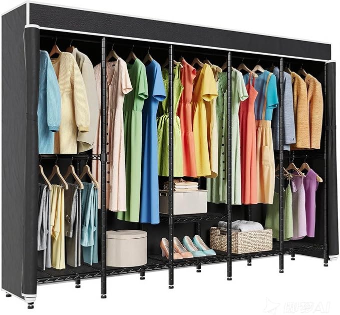 Black Rack with Black Cover