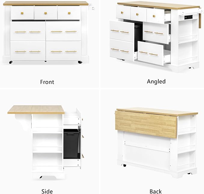 6 Drawers/White
