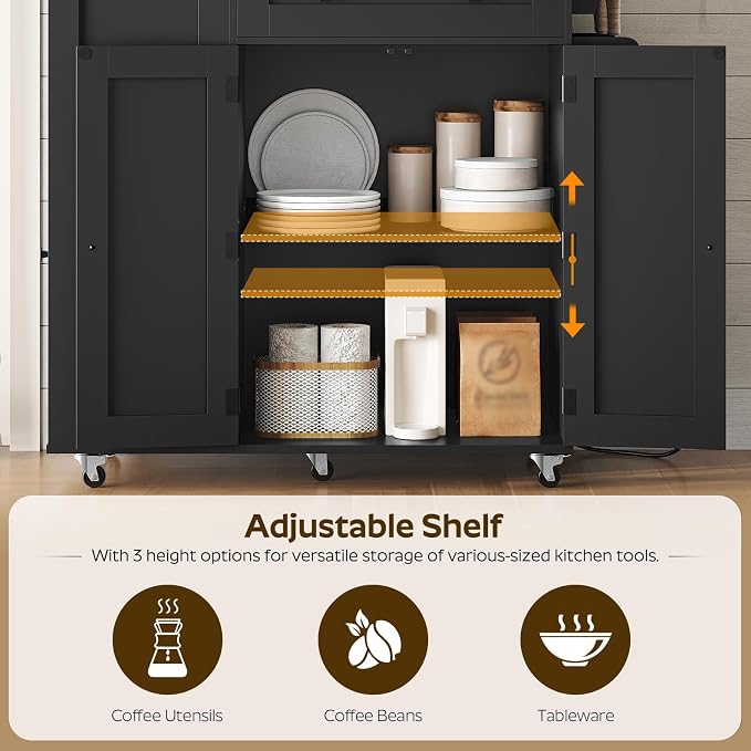 Rustic Brown + Black