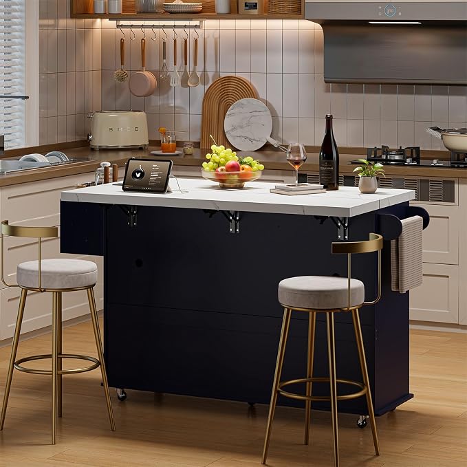Blue+imitation Marble