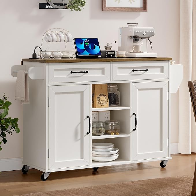 White + Walnut