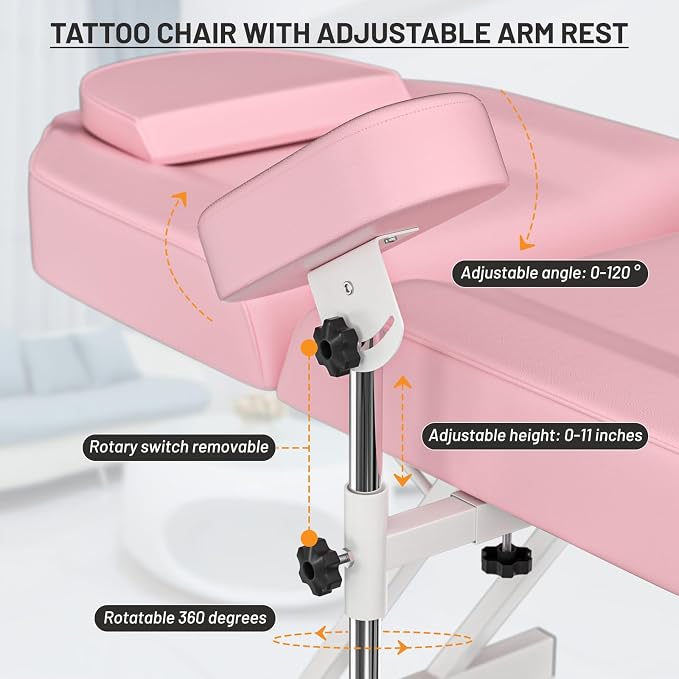 Pink Tattoo Chair 30