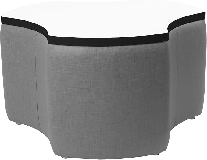 Slate Gray Crosshatch/Whiteboard