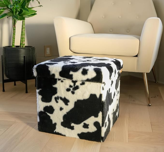 Cowhide Black/White