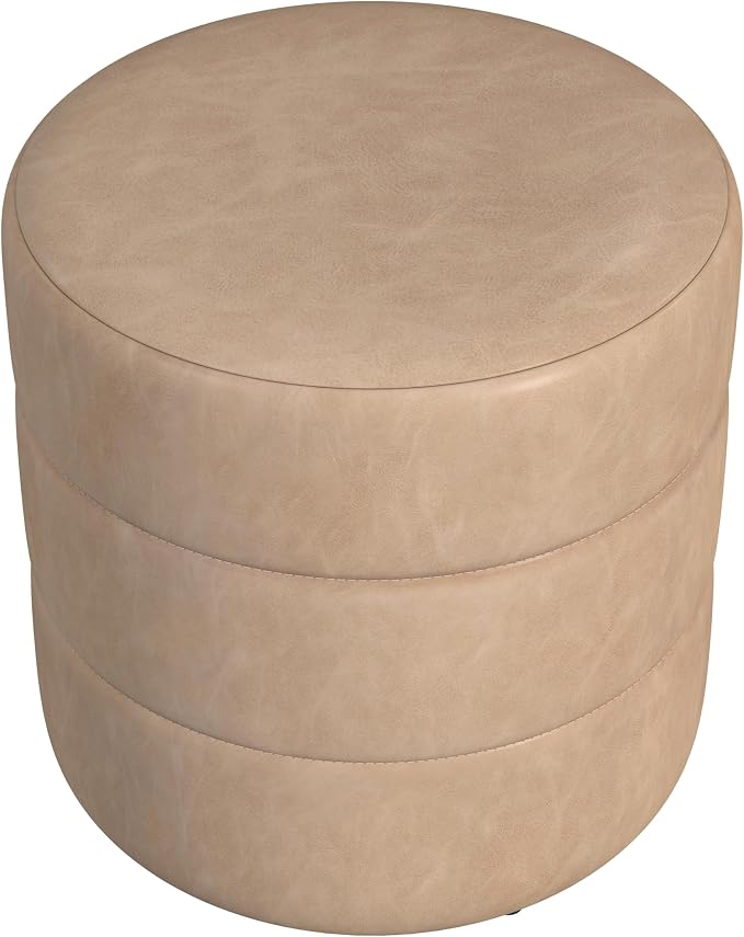Sand Faux Leather