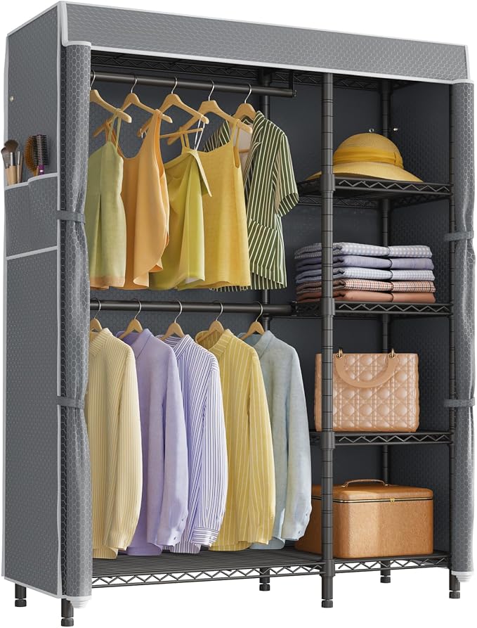 Black Rack with Grey Upgraded Cover