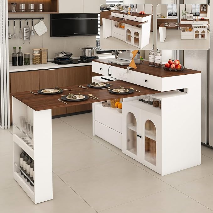 White & Walnut Veneer
