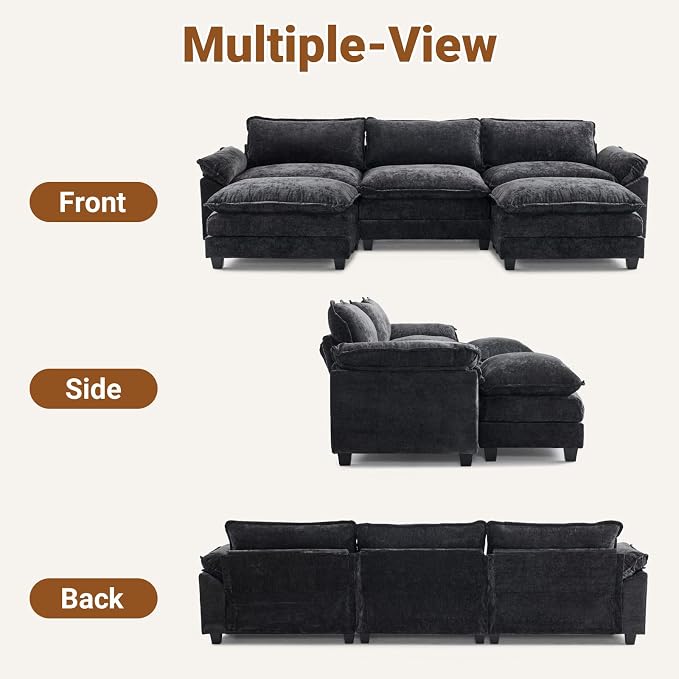 Chenille Black