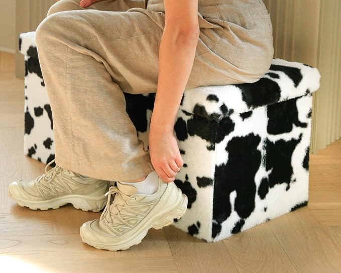 Cowhide Black/White