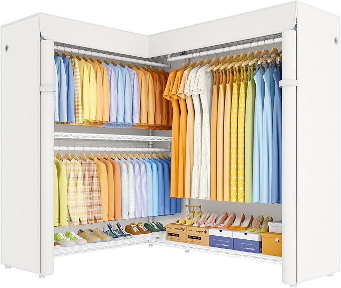 White Rack with White Cover