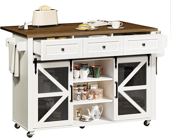White + Walnut
