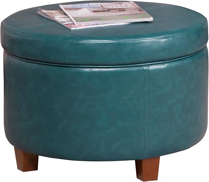 Teal Faux Leather