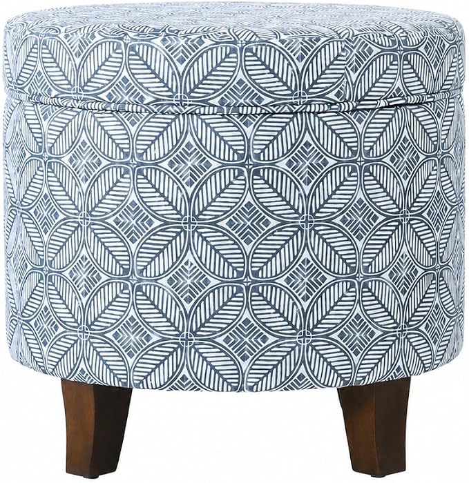 Blue Indigo Print