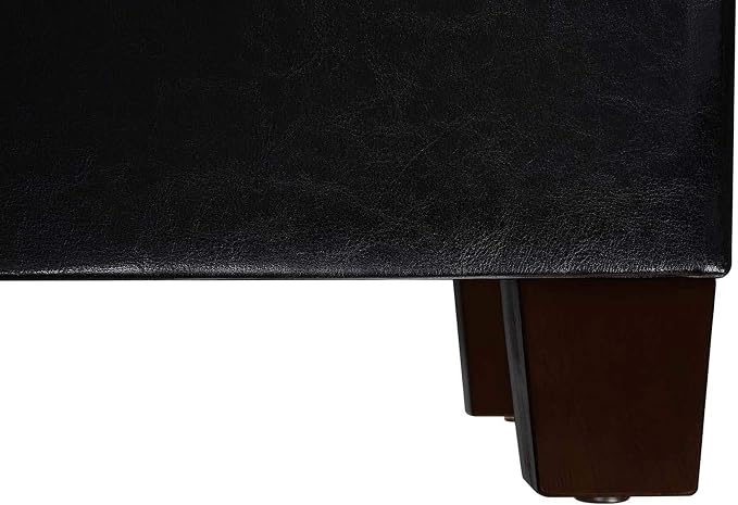 Black Vegan Leather