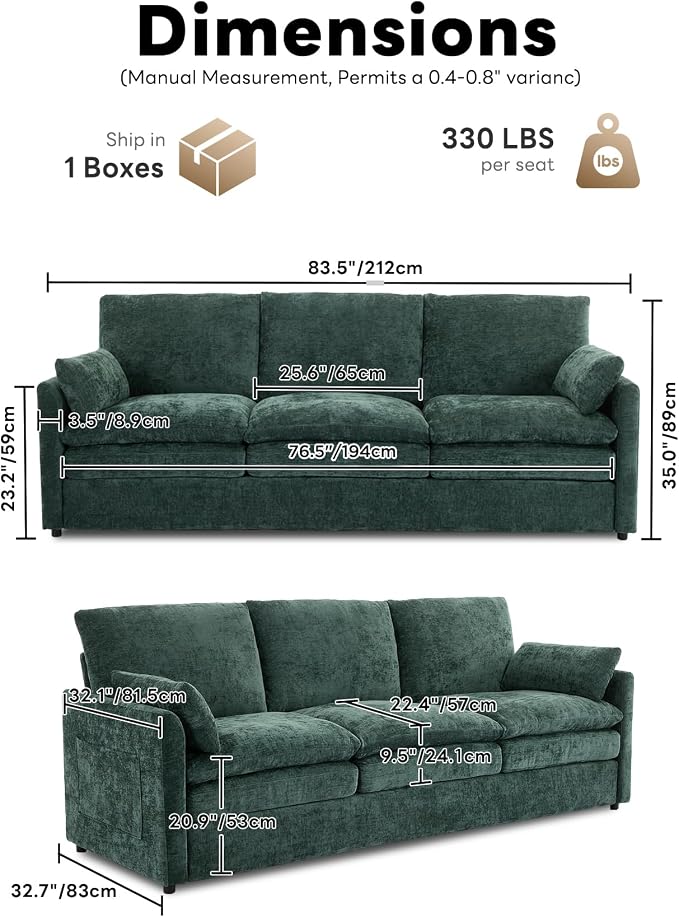 Chenille-green