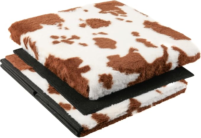 Cowhide Brown/White