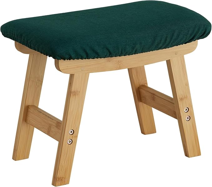 Natural Legs - Green Stool Surface