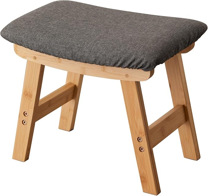 Natural Stool Legs - Gray Surface