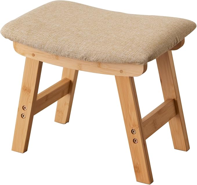 Natural Stool Legs - Beige Surface