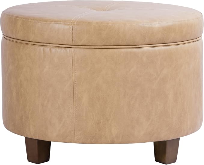 Sand Faux Leather