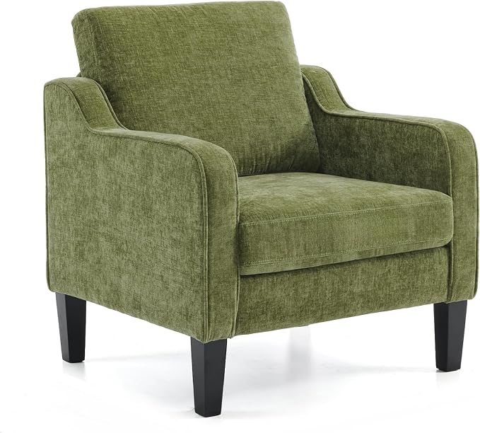 Olive Green Chenille