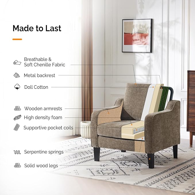 Light Brown Chenille