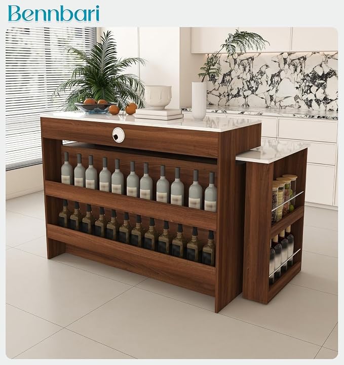 Walnut & Marble Veneer