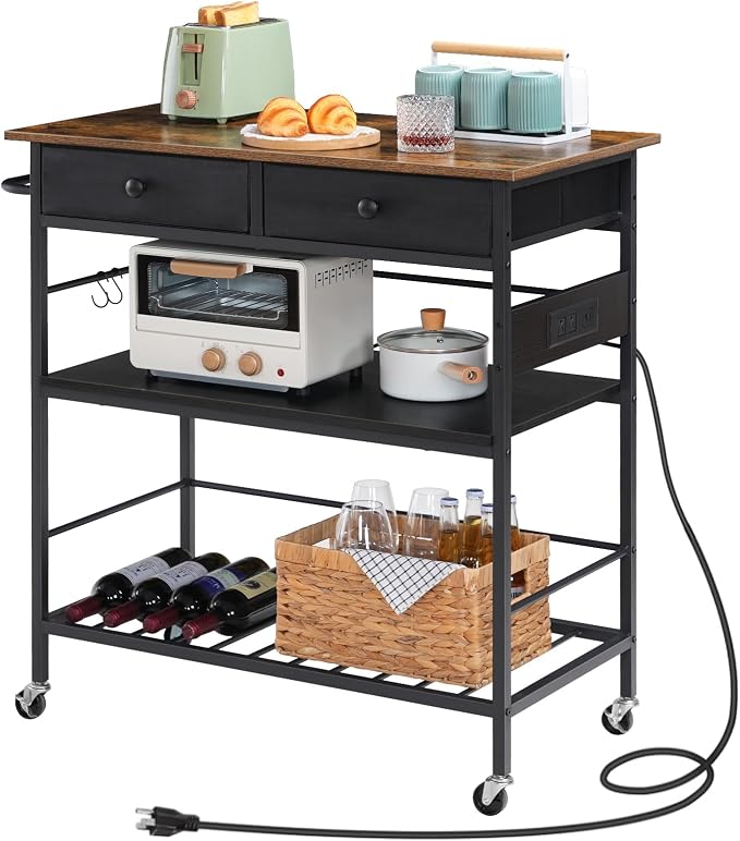 Rustic Brown + Black