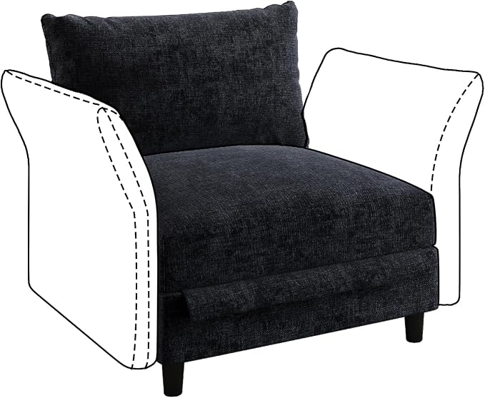 Chenille Dark Grey