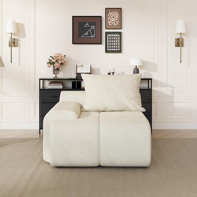 Chenille Corduroy - Cream White