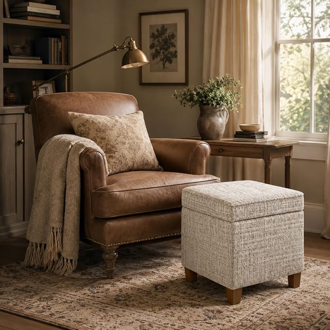 Cream Textural Woven