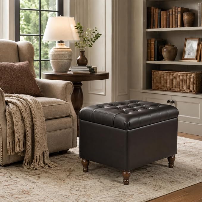 Espresso Brown Faux Leather