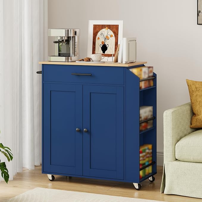 Natural + Blue