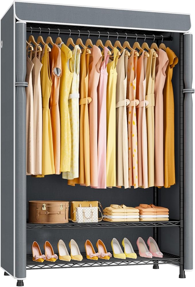 Black Rack with Gray Cover
