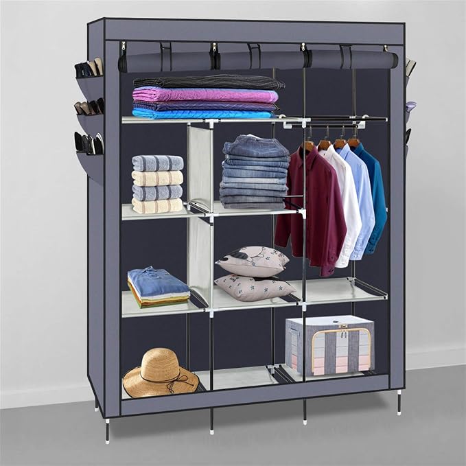 127x45x175cm, Gray-l