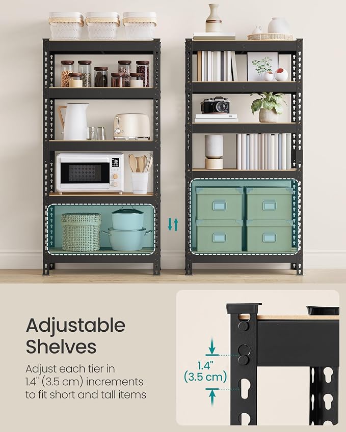Black + Rustic Brown